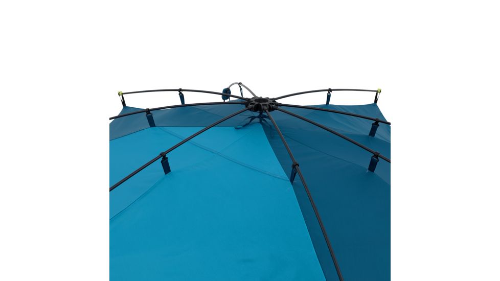 Outdoor Products Sun Shade, 8ft X 6ft, Blue/Teal/White/Gray, 50023
