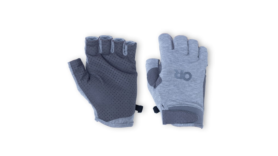 Outdoor Research ActiveIce Chroma Sun Gloves, Grey Heather, Medium, 2801331050-M