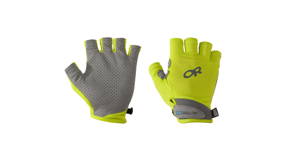 Outdoor Research Activeice Chroma Sun Gloves - Men's-Lemongrass-Large, 369776