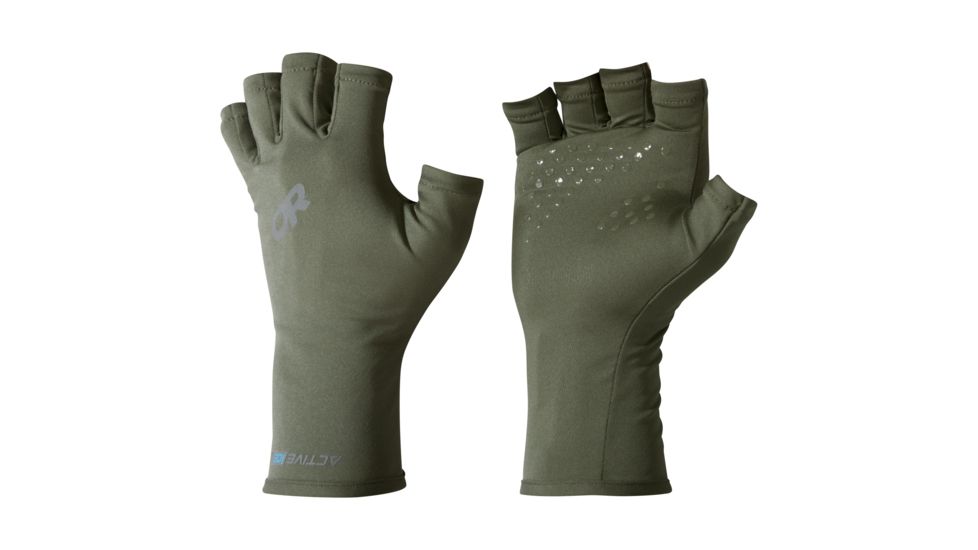 Outdoor Research ActiveIce Spectrum Sun Gloves, Unisex, Fatigue, M 250152-fatigue-M