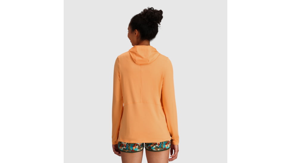 Outdoor Research ActiveIce Spectrum Sun Hoodie - Womens, Orange Fizz, S, 2876612279006