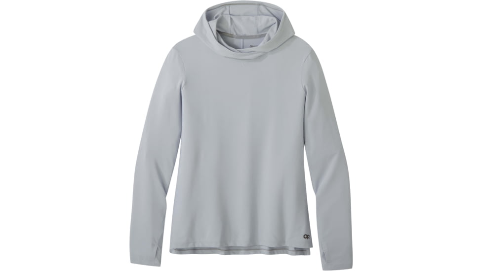 Outdoor Research ActiveIce Spectrum Sun Hoodie - Womens, Titanium Grey, Large, 2876612194008