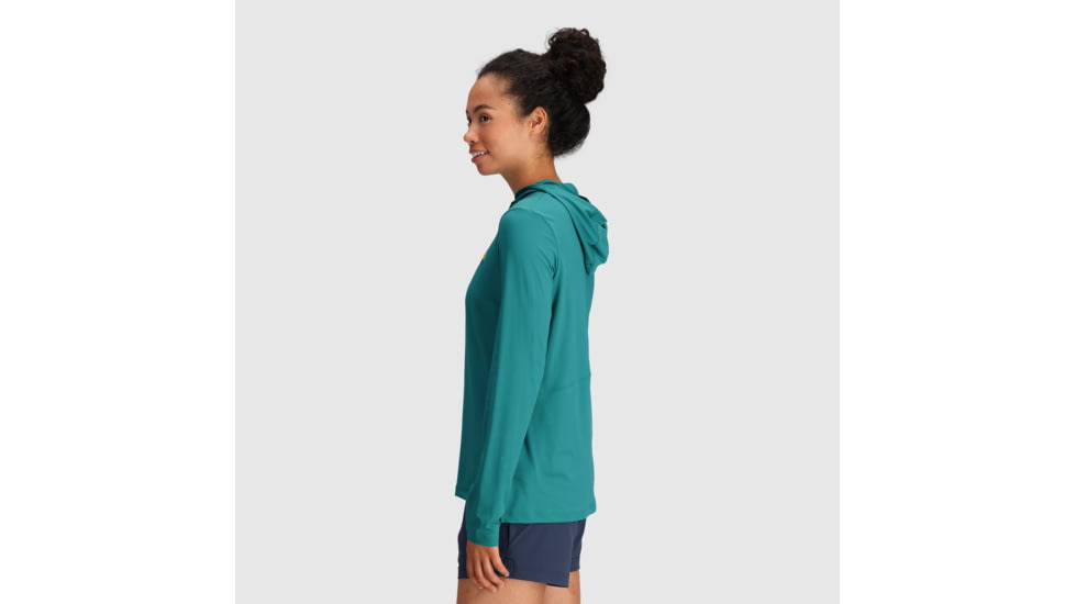 Outdoor Research ActiveIce Spectrum Sun Hoodie - Womens, Tropical, M, 2876612281007