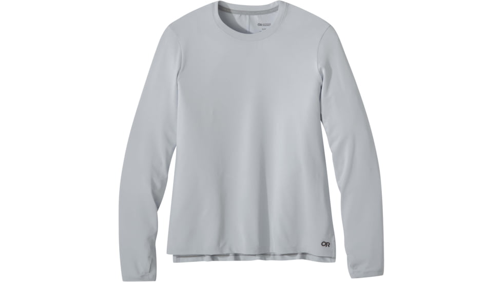 Outdoor Research ActiveIce Spectrum Sun Long Sleeve Tee - Women's, Titanium Grey, Large, 2876602194008
