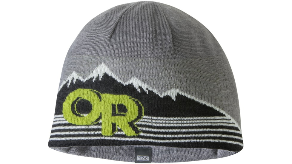 Outdoor Research Advocate Beanie - Men's-Pewter/Lemongrass