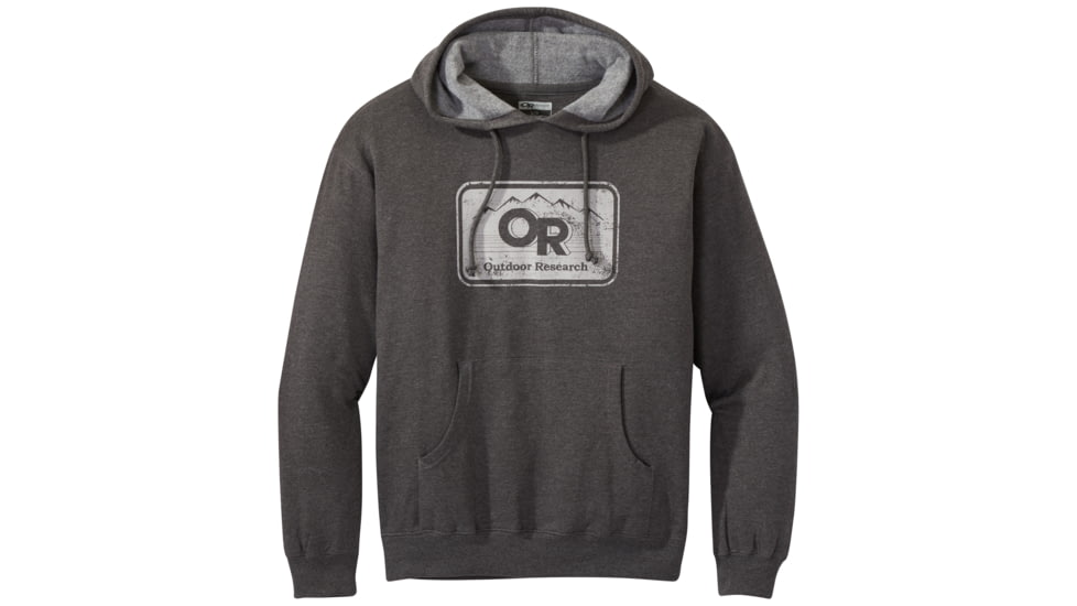 Outdoor Research Advocate Box Hoodie - Mens, Charcoal, Small, 2760760890006