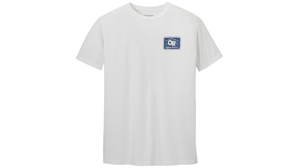 Outdoor Research Advocate Box Short Sleeve Tee - Mens, White, Small, 2760740002006
