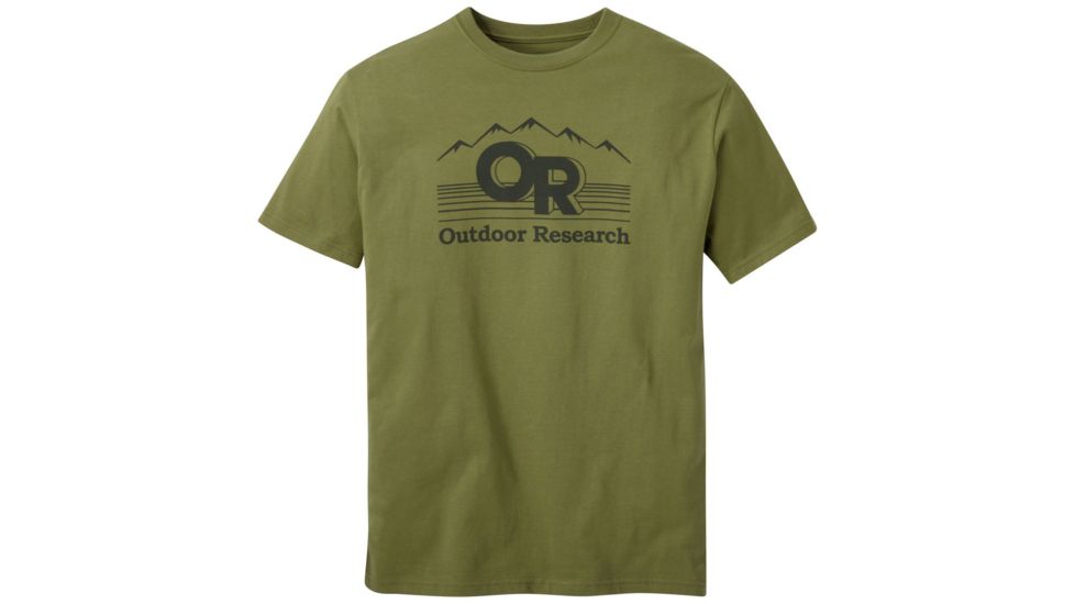 Outdoor Research Advocate S/S Tee - Mens, Olive, Extra Large, 2732870650009
