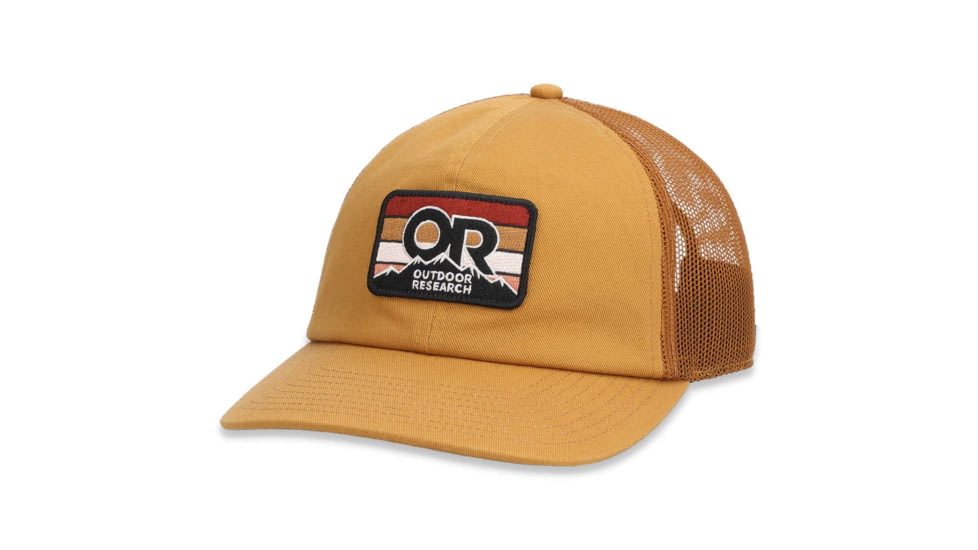 Outdoor Research Advocate Stripe Patch Cap, Saffron, 3000491187222