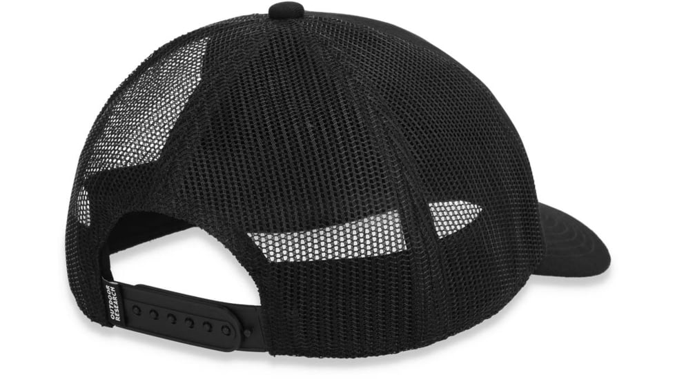 Outdoor Research Advocate Trucker Lo Pro Cap, Black And White, One SIze, 3010060114222