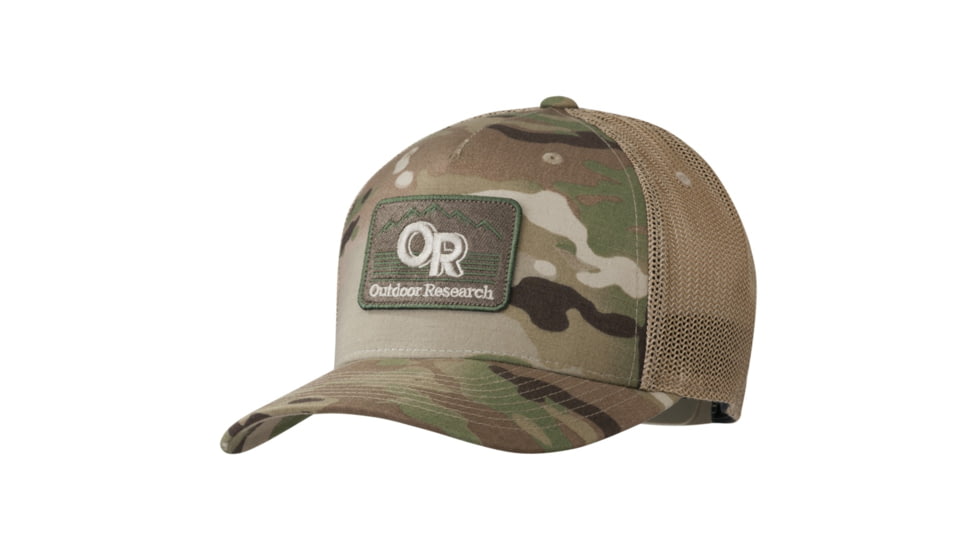 Outdoor Research Advocate Trucker Sport Cap - Mens, Camo, One Size, 243525-0960222