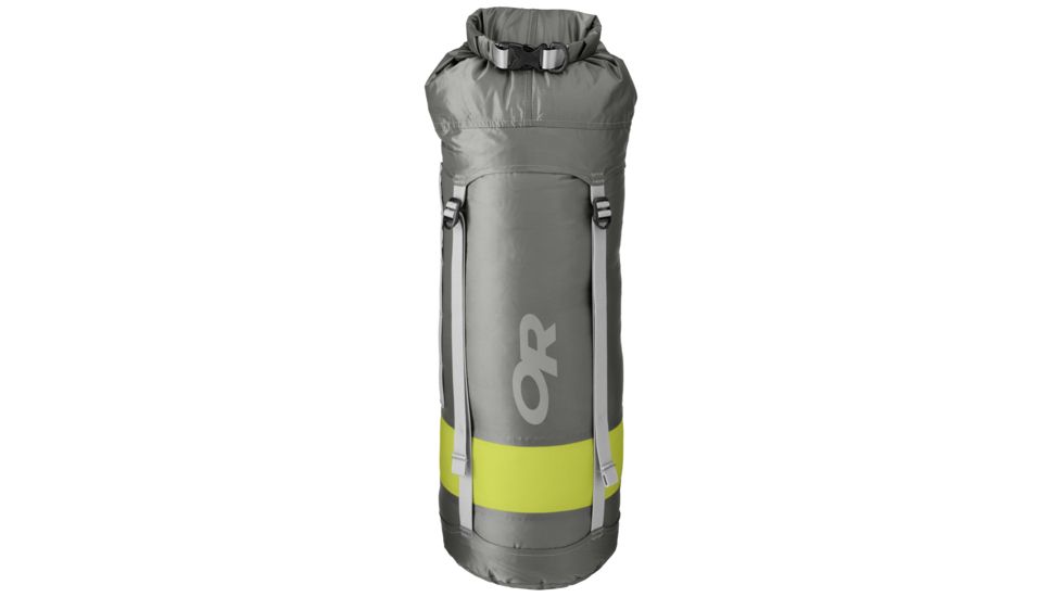 Outdoor Research Airpurge Dry Compr Sk 15L, Unisex, Pewter, One Size 242801-pewter-1size