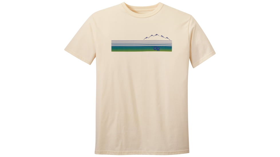 Outdoor Research Ally Short Sleeve Tee - Mens, Sand, Small, 2760720910006