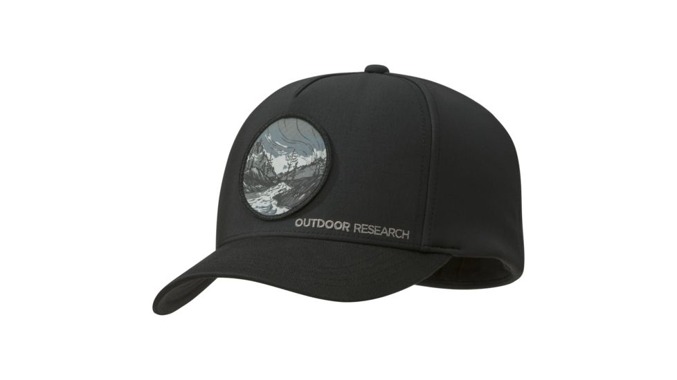 Outdoor Research Alpenglow Winter Cap, Black, Small/Medium, 2680660001015