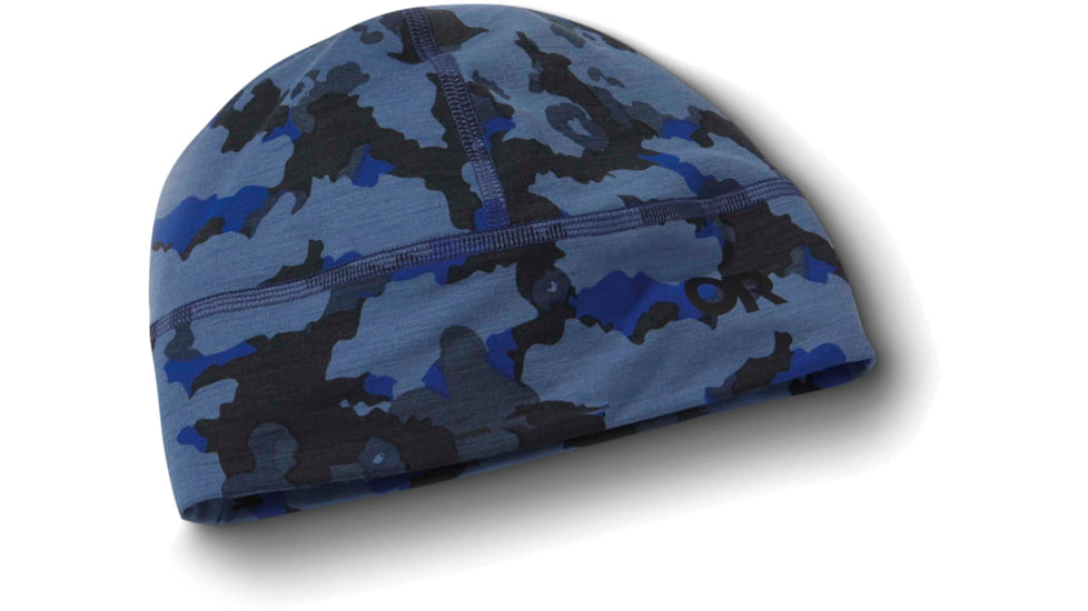 Outdoor Research Alpine Onset Beanie, Naval Blue Camo, Small/Medium, 2832432075015