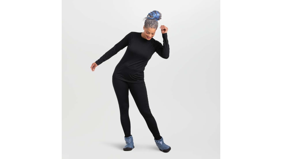 Outdoor Research Alpine Onset Merino 150 Bottoms - Womens, Black, Extra Small, 2832250001005