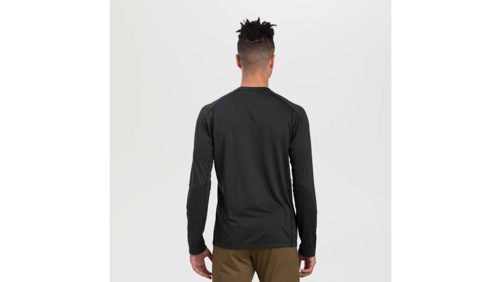 Outdoor Research Alpine Onset Merino 150 Crew - Mens, Black, Large, 2832110001008