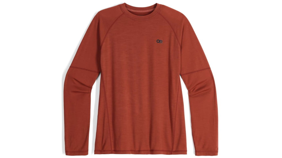 Outdoor Research Alpine Onset Merino 150 Crew - Mens, Brick, Large, 2832110465008
