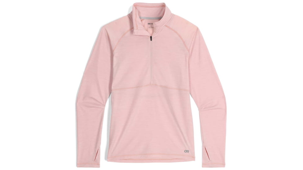Outdoor Research Alpine Onset Merino 150 Half Zip - Womens, Sienna Heather, Small, 2832232550006