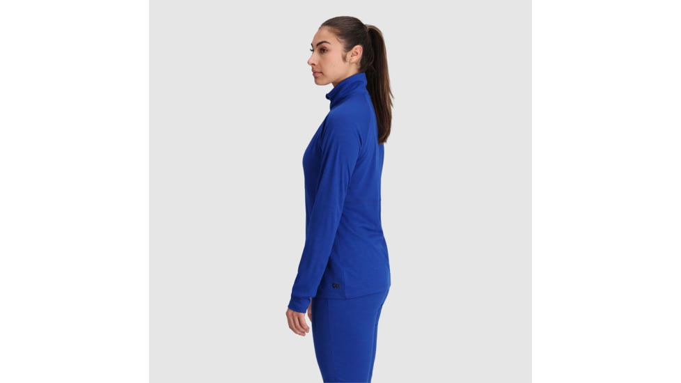 Outdoor Research Alpine Onset Merino 150 Half Zip - Womens, Topaz, Medium, 2832232452007