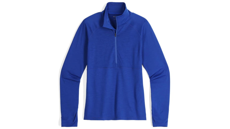 Outdoor Research Alpine Onset Merino 150 Half Zip - Womens, Topaz, Medium, 2832232452007