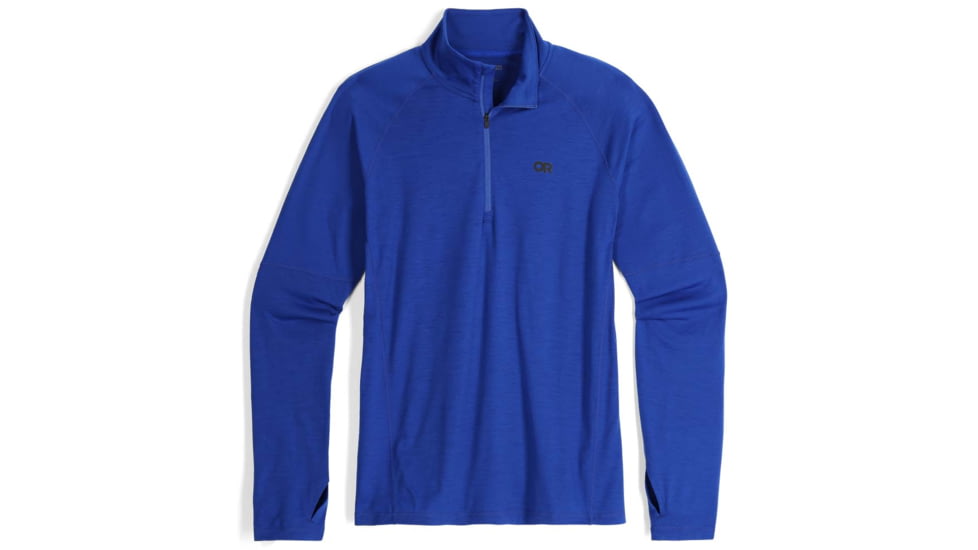 Outdoor Research Alpine Onset Merino 150 Quarter Zip - Mens, Topaz, Extra Large, 2832122452009