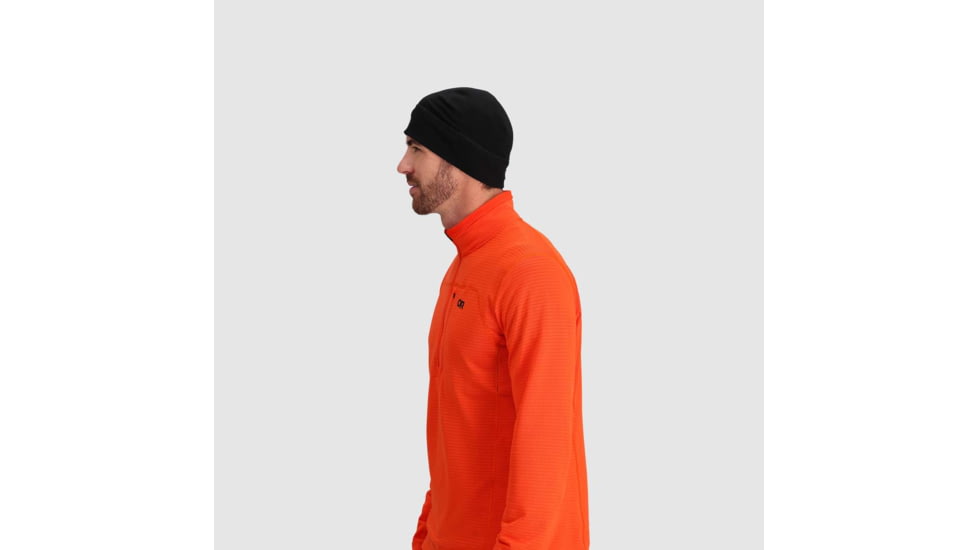 Outdoor Research Alpine Onset Merino 240 Beanie, Black, Large/Extra Large, 3004850001016