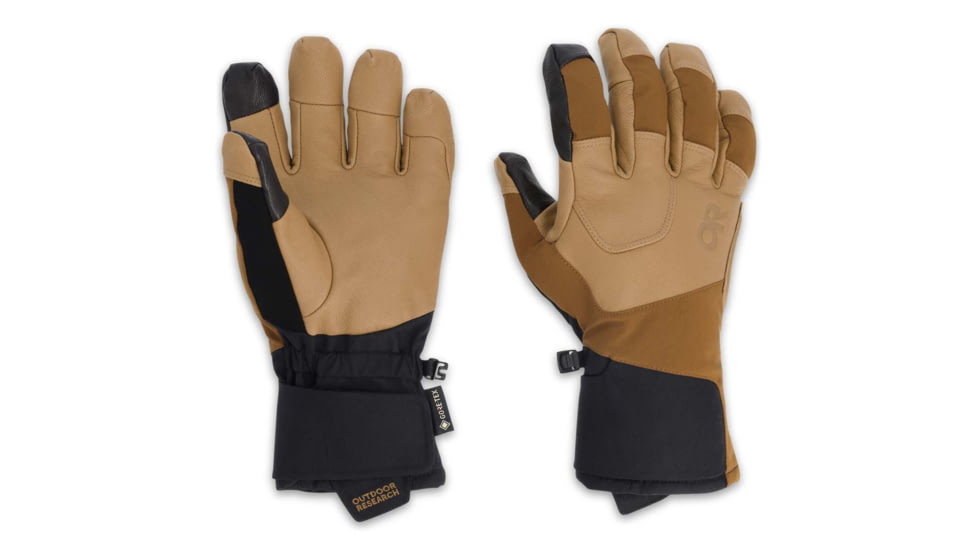 Outdoor Research Alpinite GORE-TEX Gloves, Saddle, Large, 3000111145008