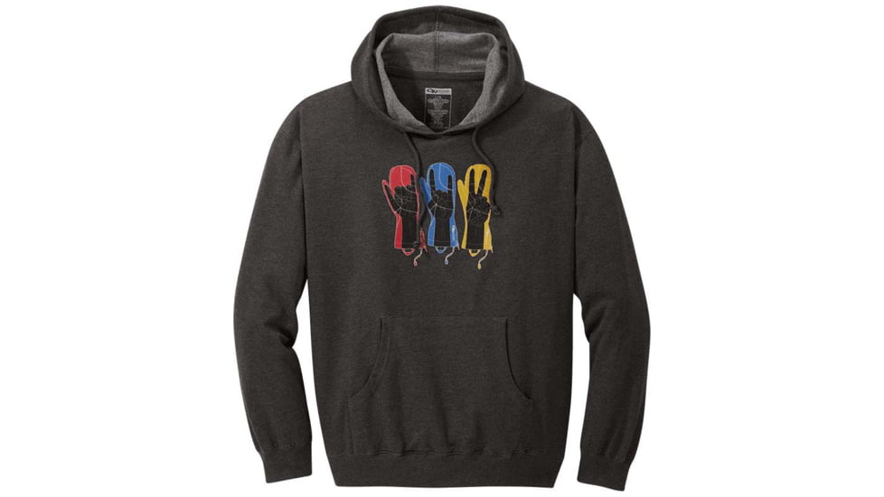 Outdoor Research Alti Horns Hoodie - Mens, Charco Heath, Large, 2778110893008