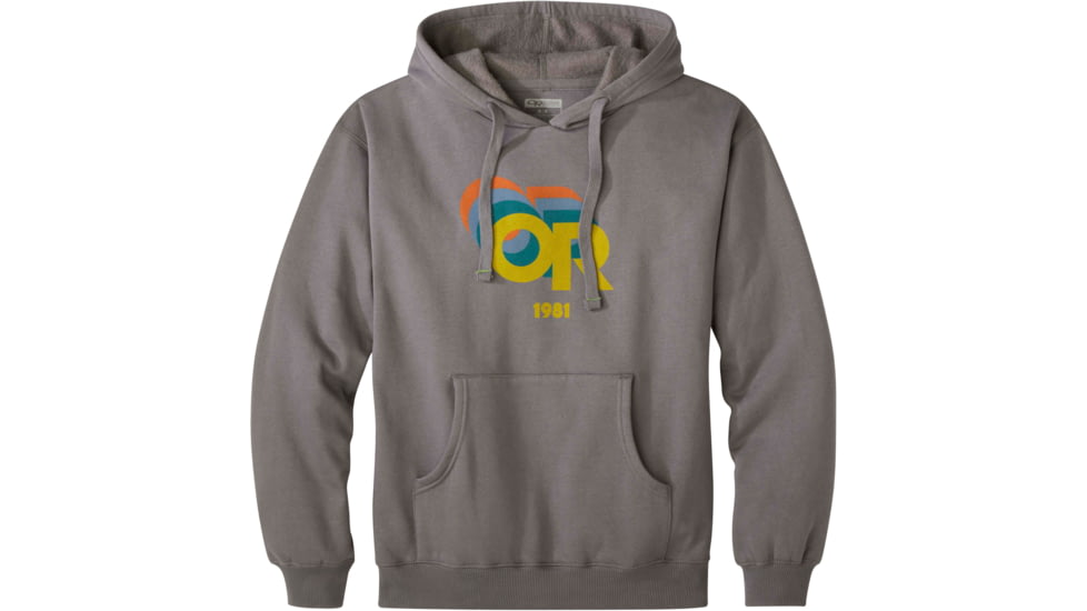 Outdoor Research Anniversary Hoodie, Charcoal, Extra Large, 2837350890009