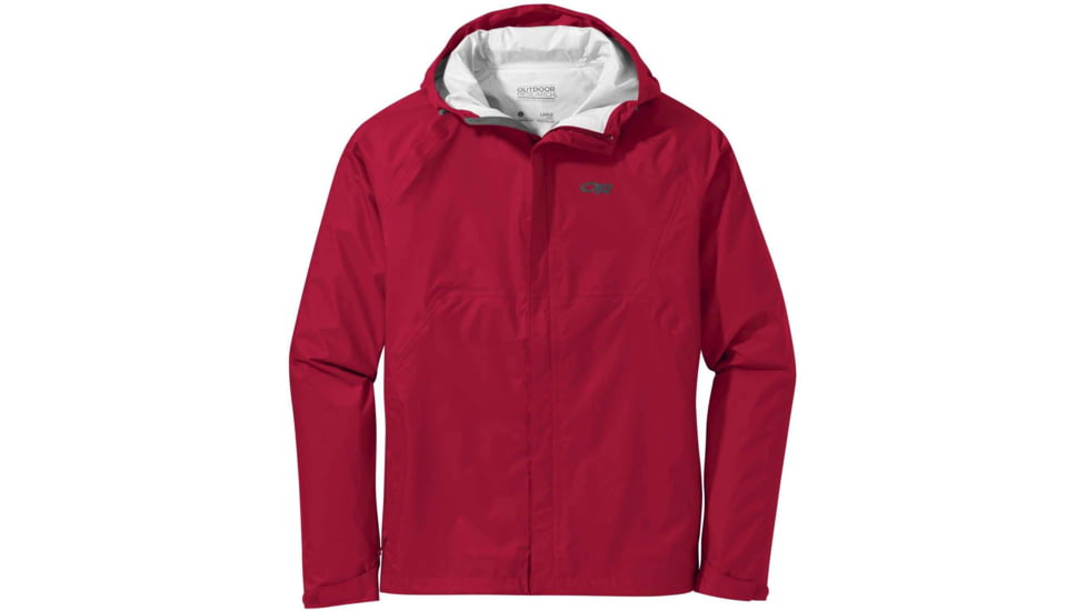 Outdoor Research Apollo Rain Jacket - Mens, Agate, Small, 2691690862006