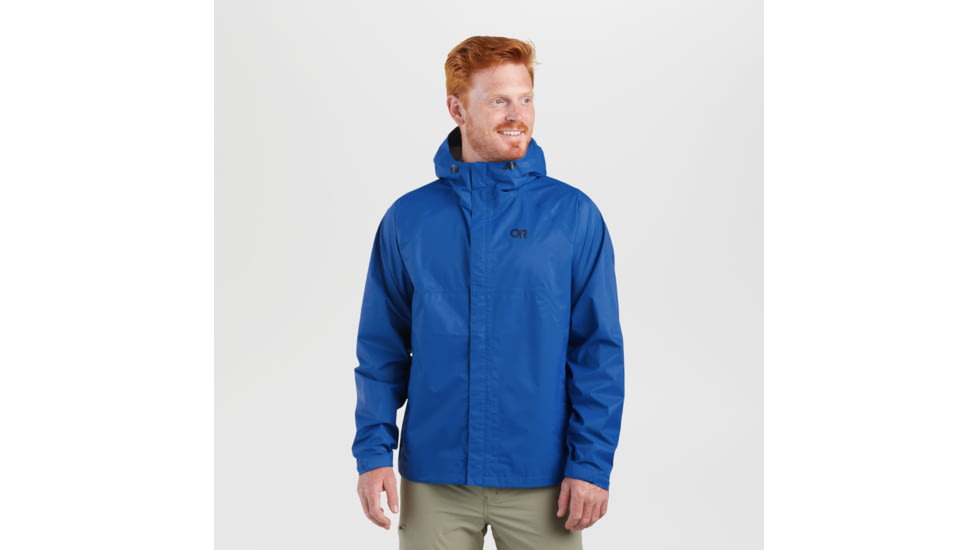 Outdoor Research Apollo Rain Jacket - Mens, Classic Blue, XL, 2691692027009