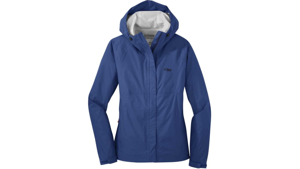 Outdoor Research Apollo Rain Jacket - Women's, Chambray, Medium, 2691851783007