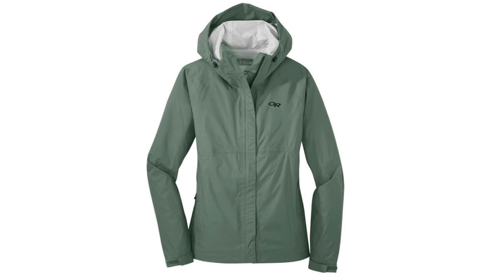 Outdoor Research Apollo Rain Jacket - Women's, Cypress, Medium, 2691851857007