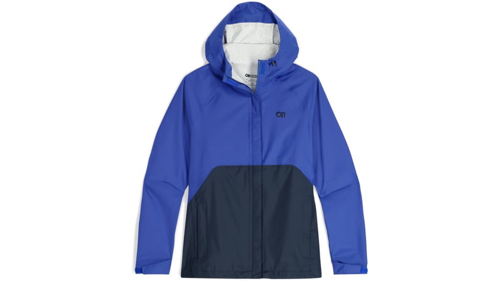 Outdoor Research Apollo Rain Jacket - Women's, Ultramarine/Naval Blue, L, 2691852395008