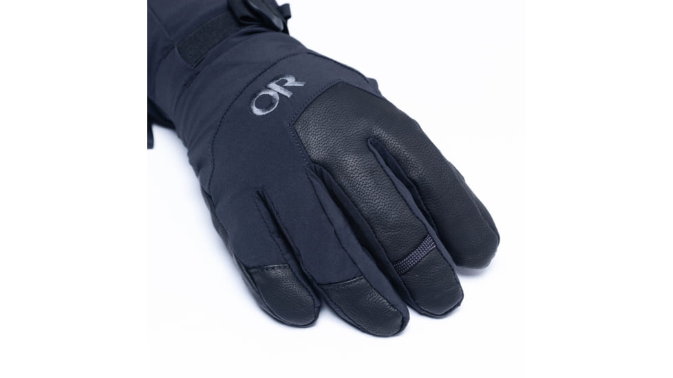 Outdoor Research Arete Modular Gore-Tex Gloves - Mens, Black, Extra Large, 3221620001009