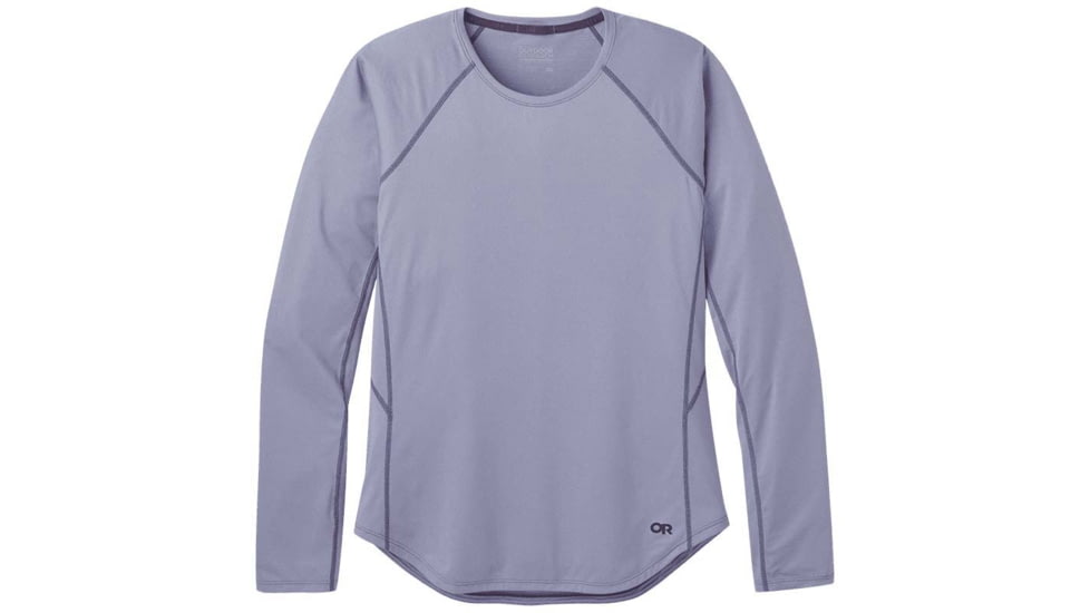 Outdoor Research Argon Long Sleeve Tee - Womens, Haze, Small, 2799641946006