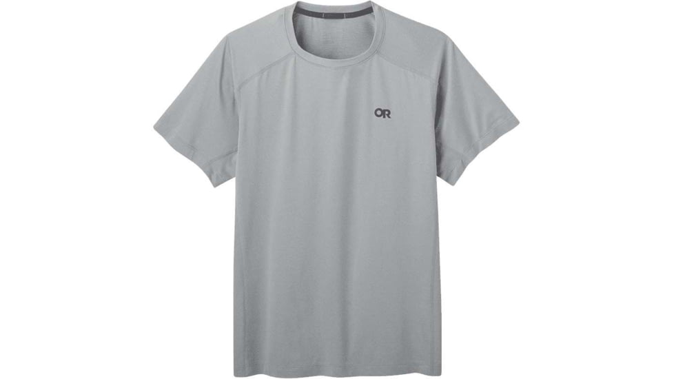 Outdoor Research Argon Short Sleeve Tee - Mens, Light Pewter, Extra Large, 2799451564009