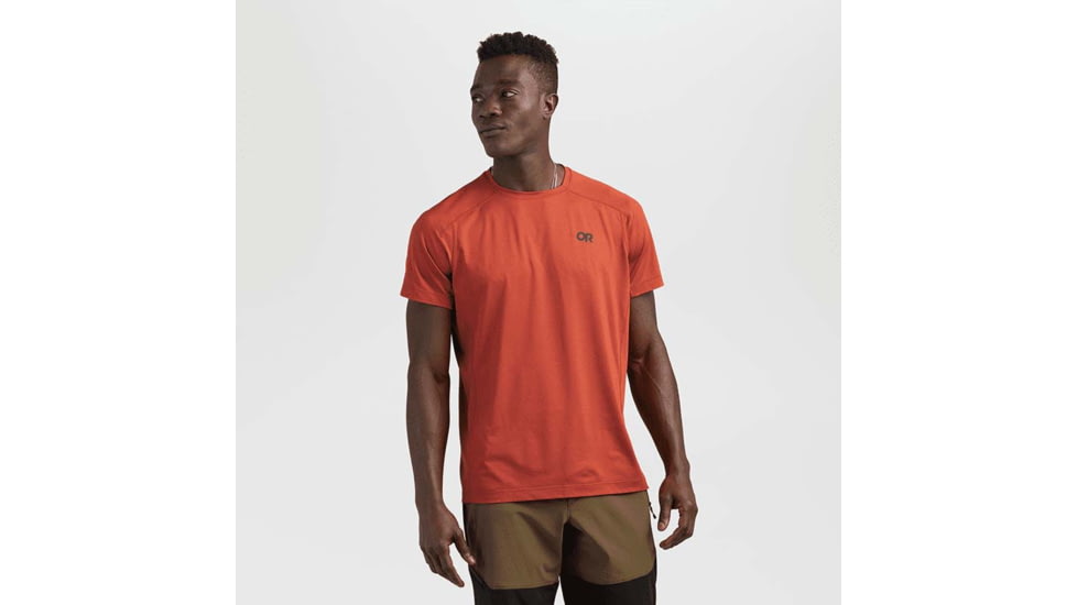 Outdoor Research Argon Short Sleeve Tee - Mens, Mars, Small, 2799451944006