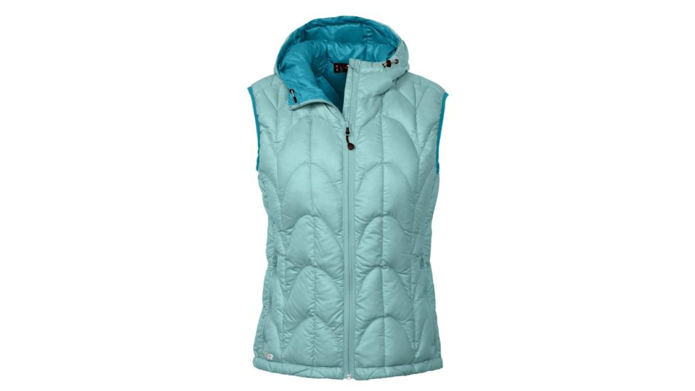 Outdoor Research Aria Down Vest - Women's-Crystal Blue-Medium