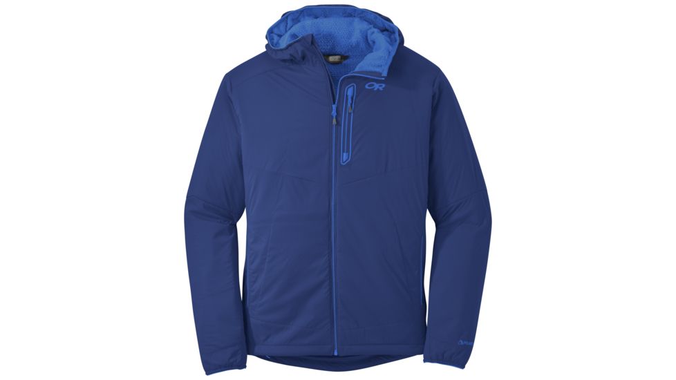 Outdoor Research Ascendant Hoody, Men's, Baltic/Glacier, S 250099-baltic/glacier-S