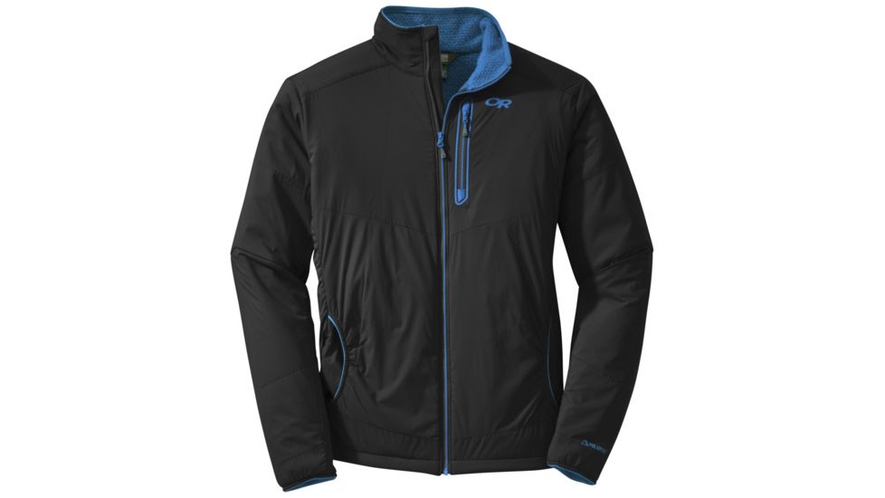 Outdoor Research Ascendant Jacket - Men's-Black/Tahoe-Medium
