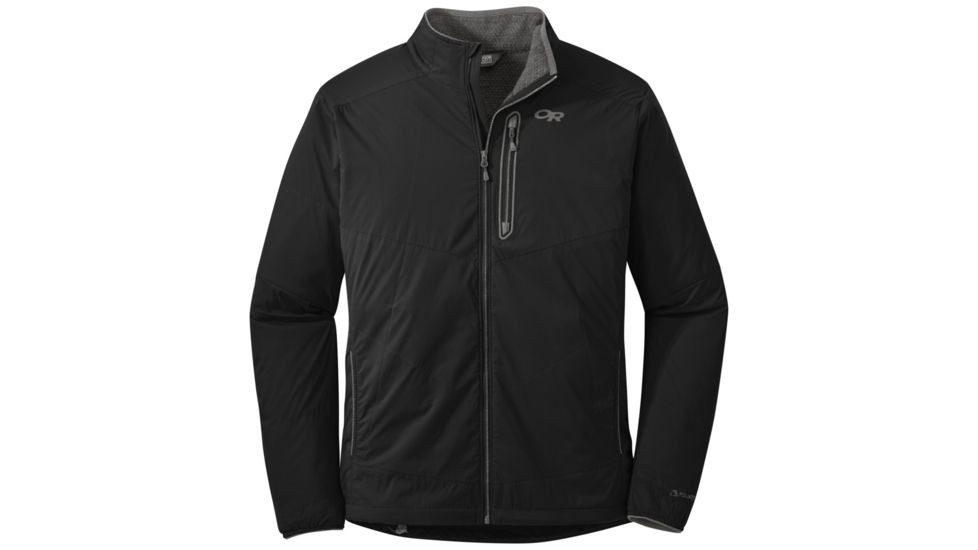 Outdoor Research Ascendant Jacket - Mens, Black/Pewter, Medium, 2540100116007