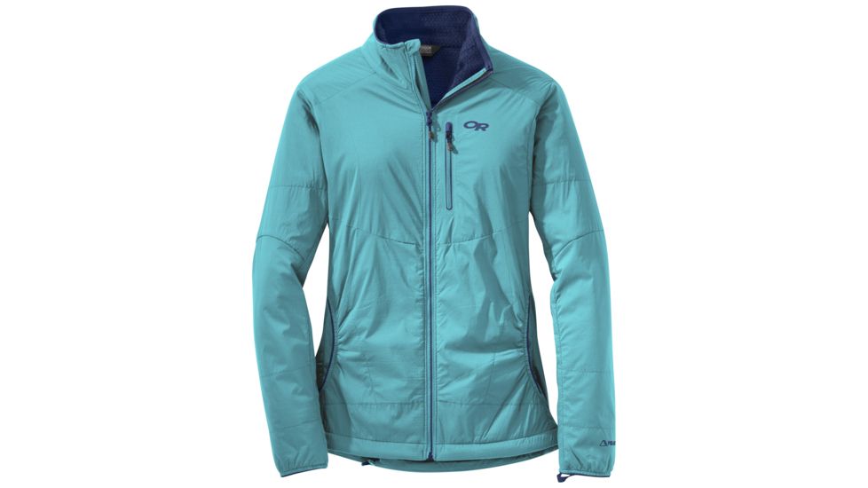 Outdoor Research Ascendant Jacket, Women's, Typhoon/Baltic, XS 254022-tph/blt-XS