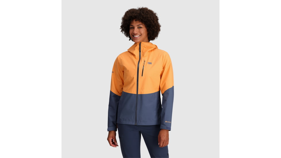 Outdoor Research Aspire II Jacket - Womens, Orange Fizz/Dawn, XL, 2876212393009