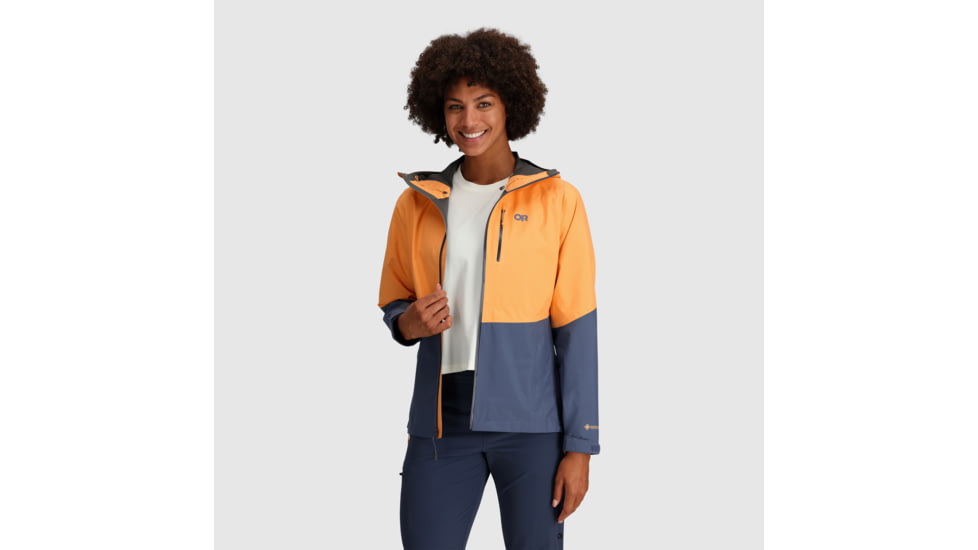 Outdoor Research Aspire II Jacket - Womens, Orange Fizz/Dawn, XL, 2876212393009