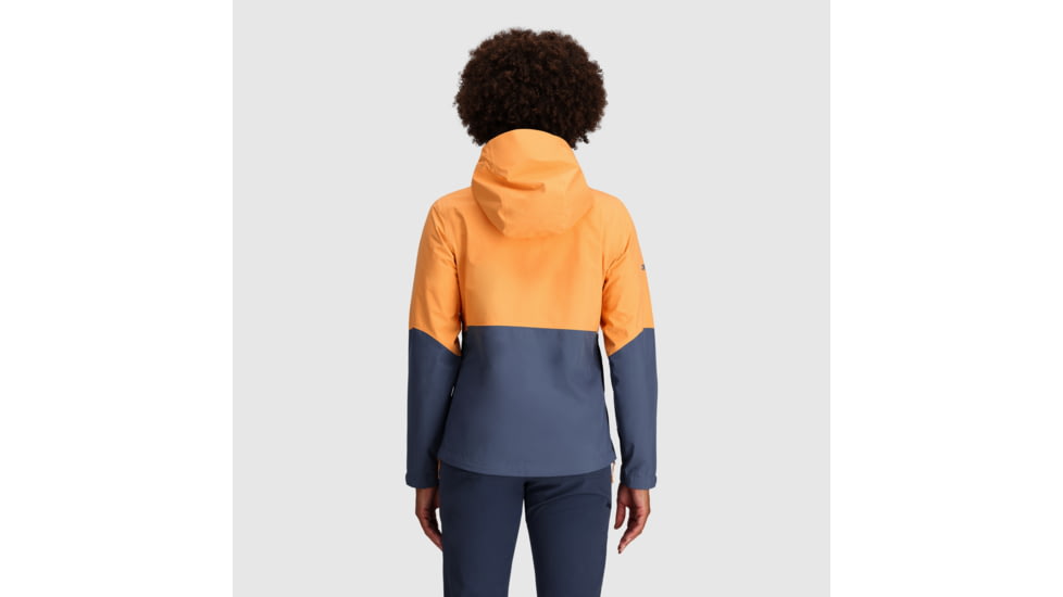 Outdoor Research Aspire II Jacket - Womens, Orange Fizz/Dawn, XL, 2876212393009