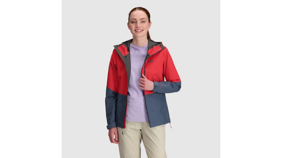 Outdoor Research Aspire II Jacket - Womens, Rhubarb/Dawn, M, 2876212334007