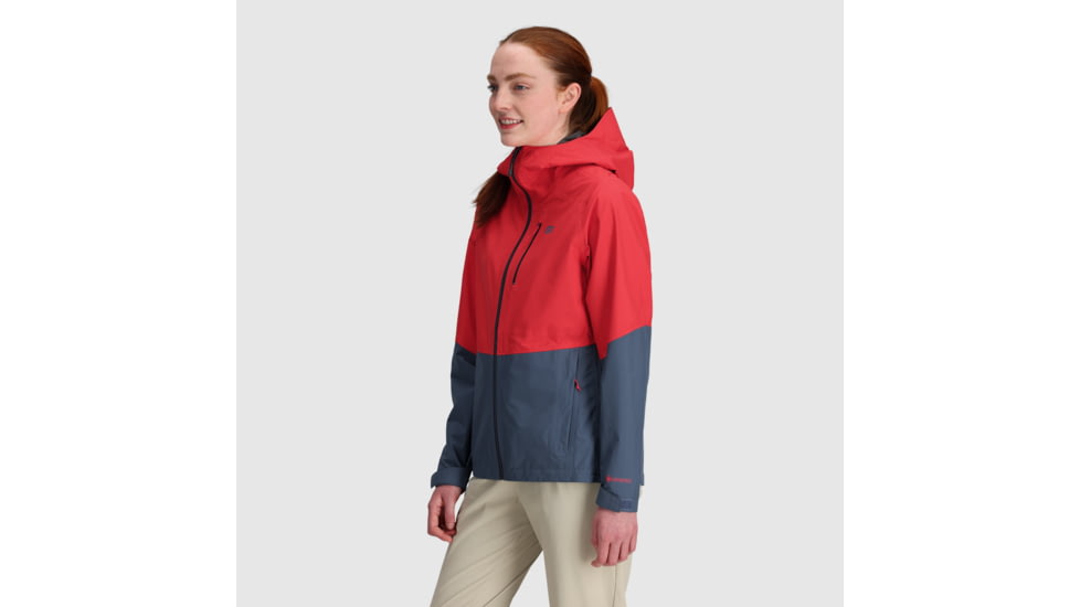 Outdoor Research Aspire II Jacket - Womens, Rhubarb/Dawn, M, 2876212334007