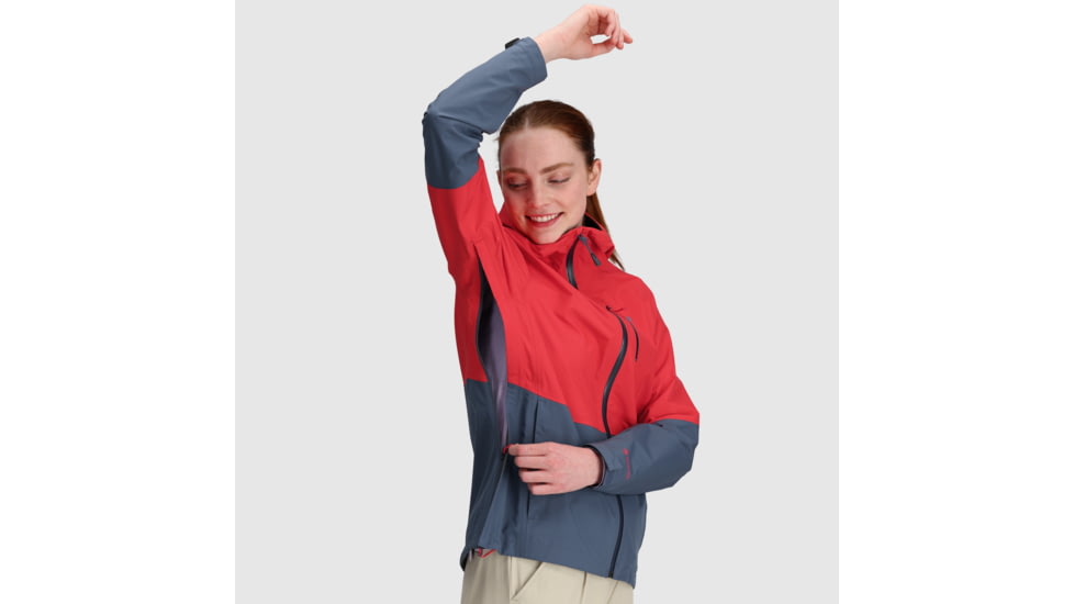 Outdoor Research Aspire II Jacket - Womens, Rhubarb/Dawn, M, 2876212334007